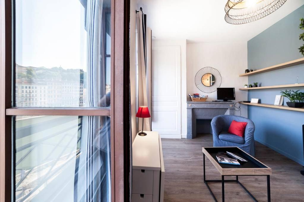 Appartamento Vieux Lyon Avec Vue Sur La Saone Ail Esterno foto